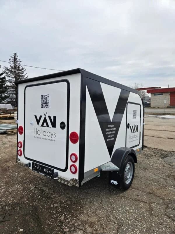 Remorque Vanholidays - Isolée et équipée en électricité – Image 8
