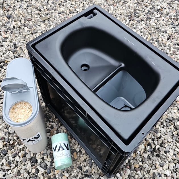 Toilette sèche à séparation d'urines