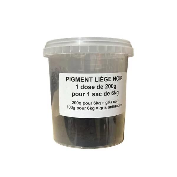 Pigments pour liège projeté